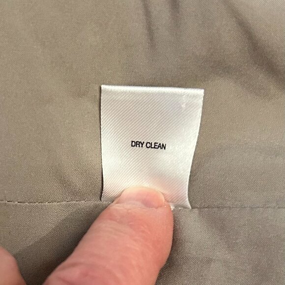 Garnet Hill Sadie Wool Coat - Light Grey - Picture 9 of 10